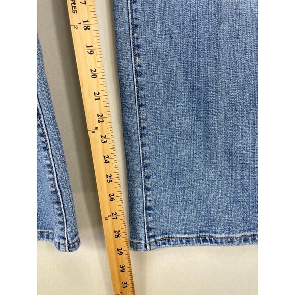 Levi’s 580 Jeans Women’s‎ Blue Medium Wash Bootcut Stretch Denim Classic 45x29 - Picture 7 of 8